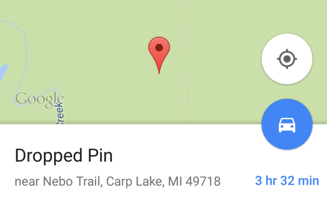 google maps pin