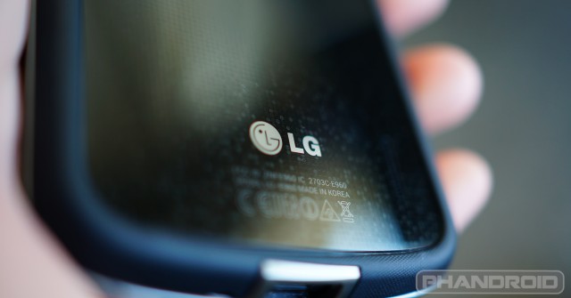 lg back phone logo nexus