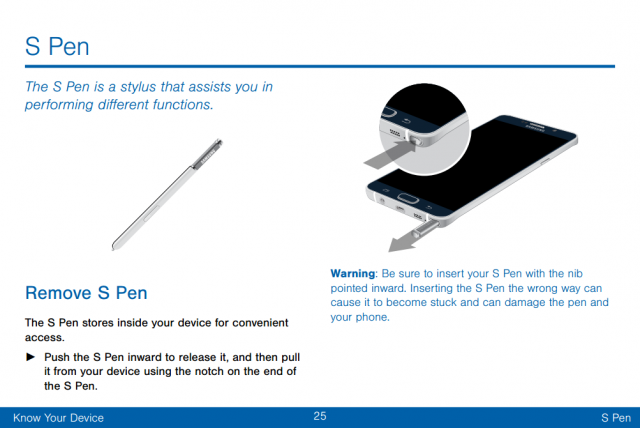 note 5 s pen