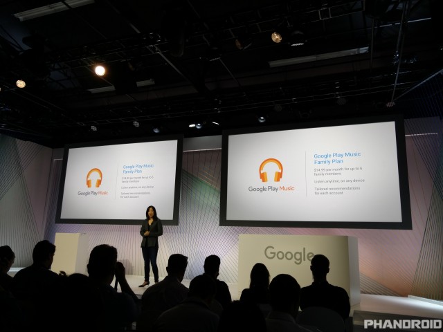 google play music family plan