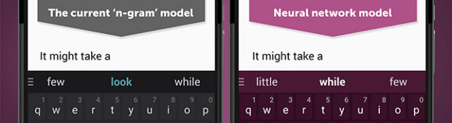 SwiftKey Neural comparison ngram