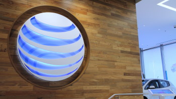 att logo wall