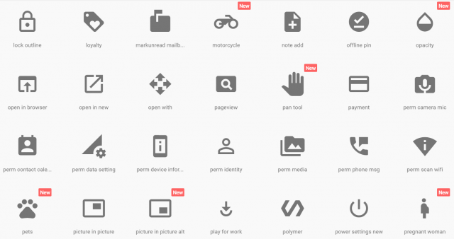 Material icons   Google Design