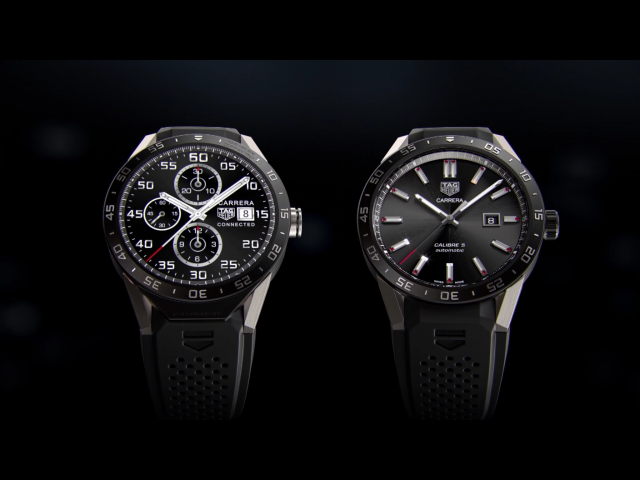 tag heuer android wear watch