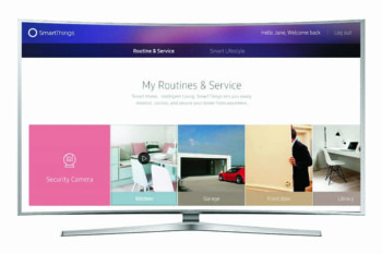 samsung smart tv iot smartthings