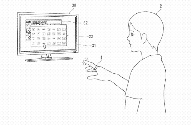 Sony Wearable Input Device Televisions