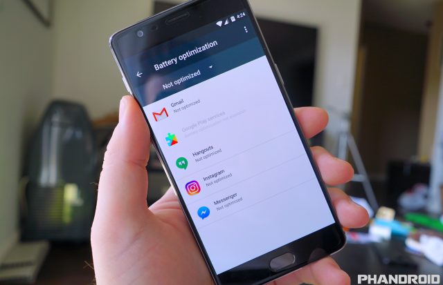 OnePlus 3 Battery Optimization DSC00382