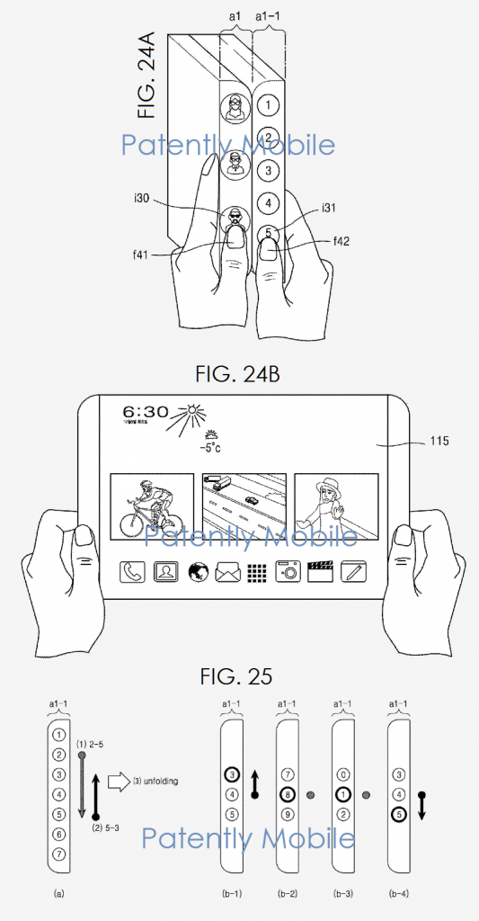 Samsung tablet edge patent