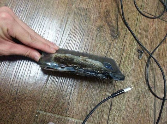 Note 7 burn 4