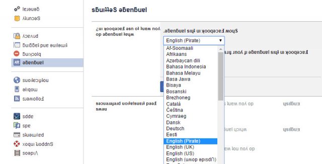 facebook-language