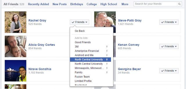 facebook-lists