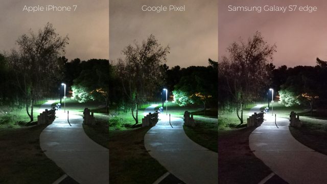 pixel-camera-versus-iphone7-galaxys7edge-night-path