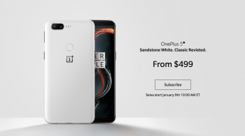 OnePlus 5T Sandstone White