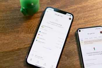 Google One app on iPhone 12 Pro Max