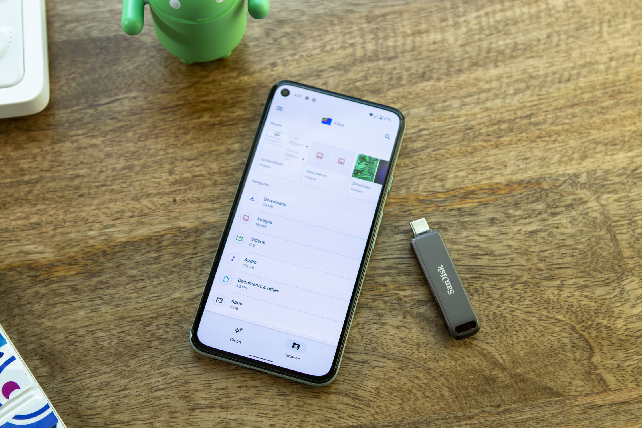 Smart Storage Google Files Pixel 5 - 1